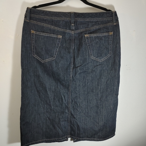 Eddie Bauer Jean Skirt Size 12 - Picture 3 of 11